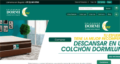 Desktop Screenshot of colchonesdormiluna.com